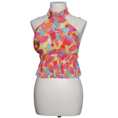 Halter neck top (Pink, Yellow, Blue) from Bershka Polyester