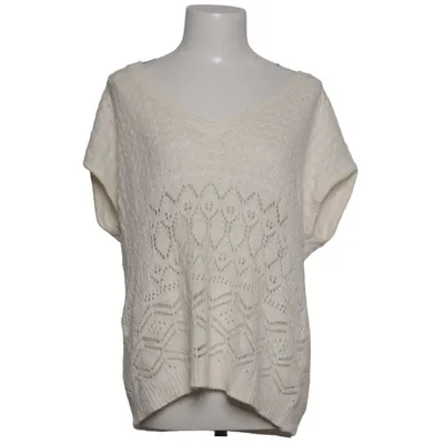 Slipover (White) from Nathalie Vleeschouwer Cotton, Merino wool, Nylon