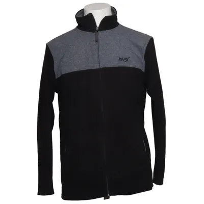 Fleece jacket (Black, Gray) from Identic Polyester
