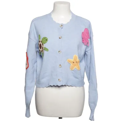 Strickjacke (Blau, Mehrfarbig) von Debut Acryl, Polyamid, Polyester