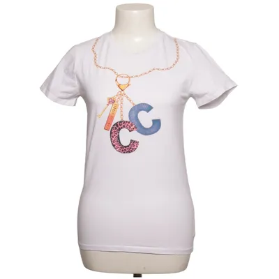 T-shirt (Vit) från Cavalli Class Bomull, Elastan
