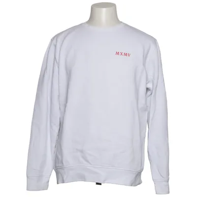 Sweatshirt (Hvid) fra Maxima Bomuld, Polyester