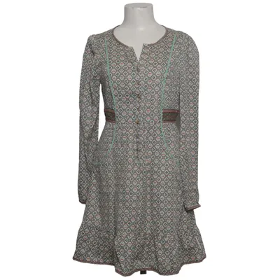 Robe (Beige, Multicolore) de Blutsgeschwister Coton, Élasthane