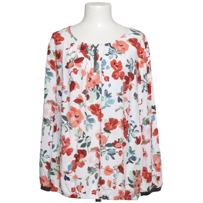 Bluse (Hvid, Flerfarvet) fra Cecil Viscose