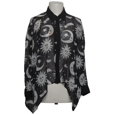 Chemise (Noir, Blanc) de Killstar Polyester