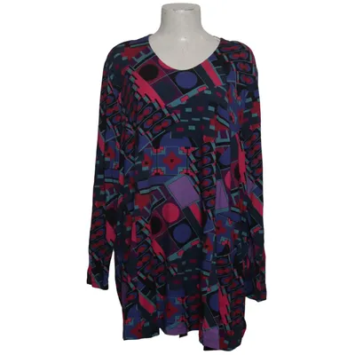 Lange mouwen shirt (Blauw, Roze, Meerkleurig) van Mona Lisa Katoen, Elastaan, Polyester
