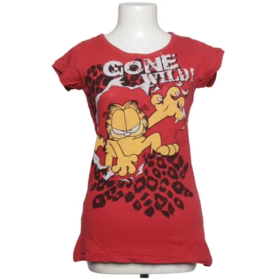 T-shirt (Rot, Gelb, Schwarz) von Garfield Odie Baumwolle