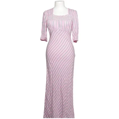Robe (Rose, Vert, Blanc) de Rixo Coton, Viscose