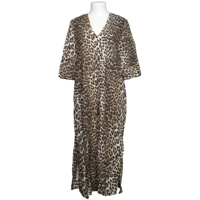 Dress (Brown, Black) from Ganni Organic cotton