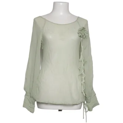 Blus (Grön) från Zara Woman Silke