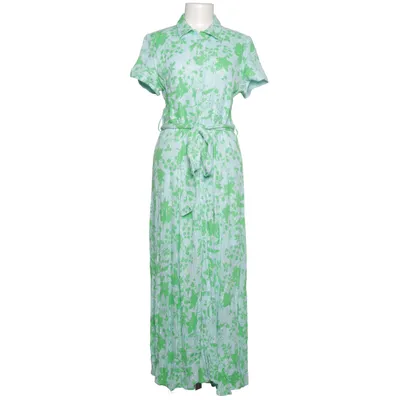 Shirt dress (Blue, Green) from Goa Metallic fiber, Viscose