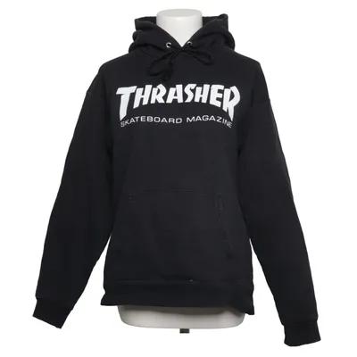 Huvtröja (Svart) från Thrasher Bomull, Polyester