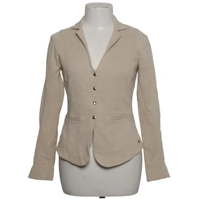 Blazer (Beige) de Fresh Coton, Élasthane