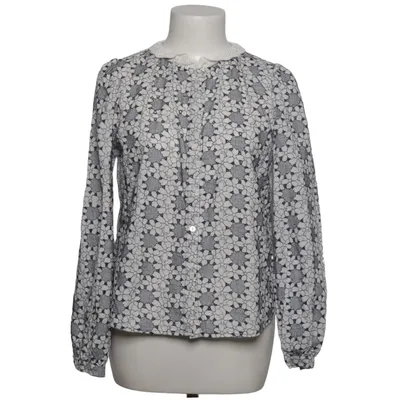Blouse (White, Blue) from It Hippie Cotton