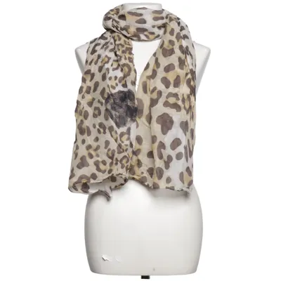 Châle (Beige, Marron) de Plomo o Plata Coton, Soie