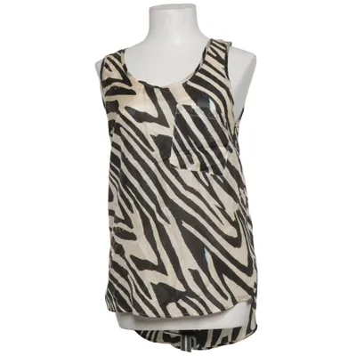 Top (Black, Beige) from Rich & Royal Silk