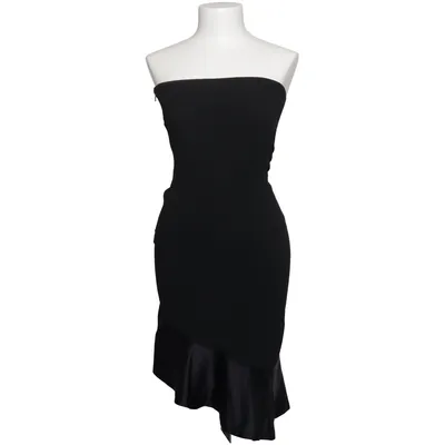 Cocktail dress (Black) from Gianni Versace Couture Acetate, Elastane, Polyamide, Wool