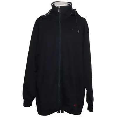 Huvtröja (Svart) från MF Bomull, Polyester