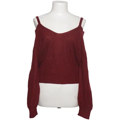 Sweater (Rød) fra Zaful Akryl, Bomuld