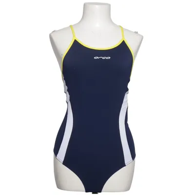 Maillot de bain une pièce (Bleu, Blanc, Jaune) de Orca Polybutylène, Polyester