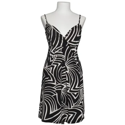 Jurk (Zwart, Wit) van Yessica Elastaan, Polyester