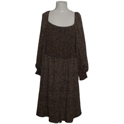 Dress (Beige, Black) from Fiorella Rubino Elastane, Polyester