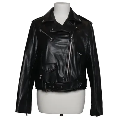 Bikerjacka (Svart) från Zara Polyester, Polyuretan