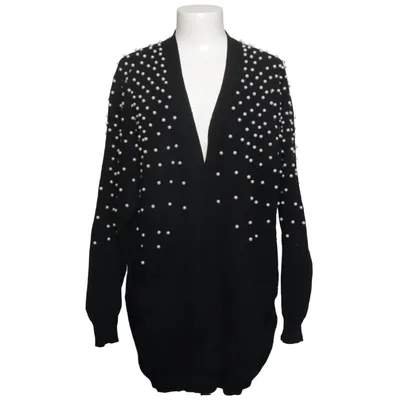 Cardigan (Noir) de Dolores Angora, Polyamide, Laine