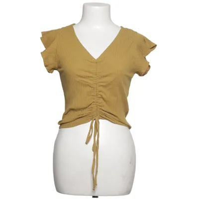 Crop top (Yellow) from MIX Elastane, Organic cotton