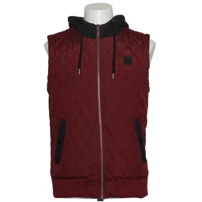 Ytterväst (Röd, Svart) från Urban Classics Bomull, Polyester