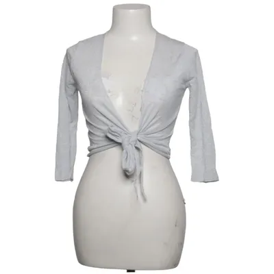 Slå om-cardigan (Sølv) fra Kosmika Metallfiber, Viscose