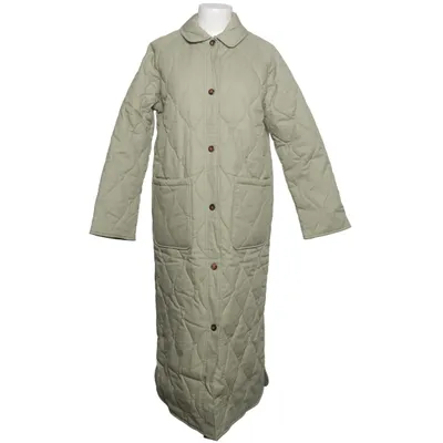 Coat (Green) from Sézane Cotton, Elastane, Polyester