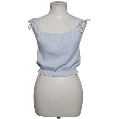 Crop top (Blå, Vit) från John Galt Bomull, Elastan, Polyester