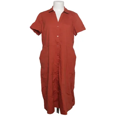 Shirt dress (Orange) from Anne Weyburn Cotton, Elastane, Polyamide