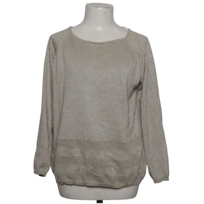 Sweater (Silver) from Agnes Collection Cotton, Metallic fiber