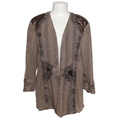 Cardigan (Brown, Gray) from The Earth Collection