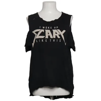T-shirt (Zwart) van Divided by H&M Katoen