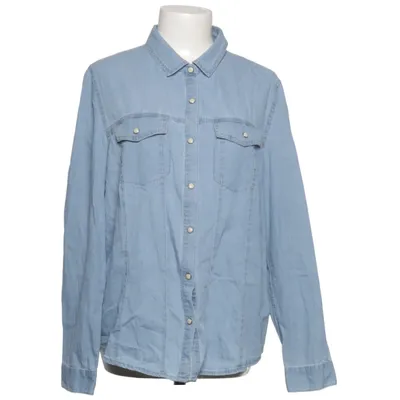Denim shirt (Blue) from Cache Cache Cotton