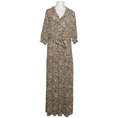 Dress (Black, Yellow, Multicolored) from Ambika Polyester