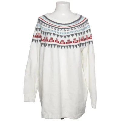 Strickpullover (Weiß, Mehrfarbig) von Esmara Acryl, Elasthan, Polyester