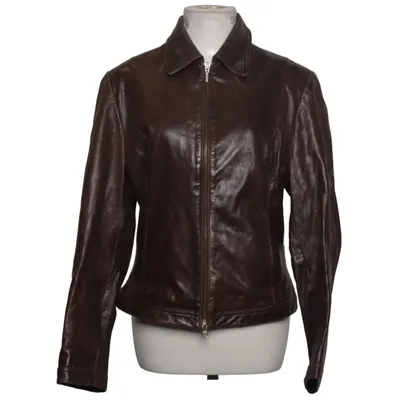 Leren jack (Bruin) van Gipsy by Mauritius