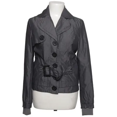 Trench-coat (Gris) de O.Ha Coton, Polyamide, Polyester