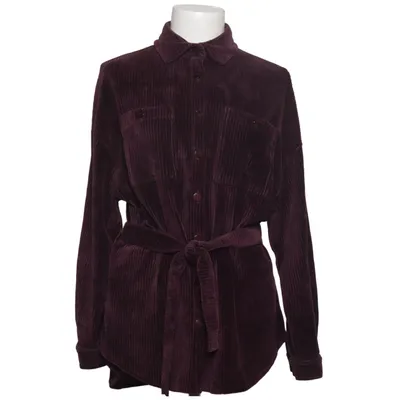 Overshirt (Purple) from Harris Wilson Cotton, Elastane, Polyester