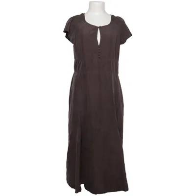 Robe (Marron) de Wrap Soie
