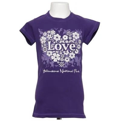 T-shirt (Lila) van Prairie Mountain Katoen