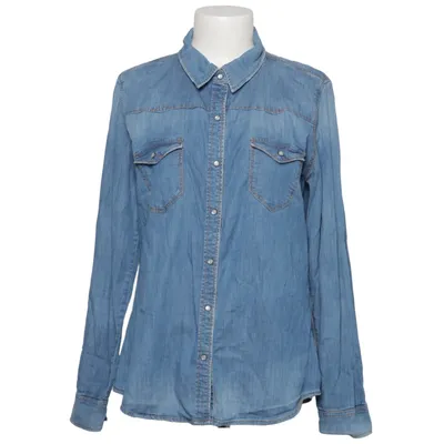Jeansskjorte (Z1975) fra Zara Z1975 Denim
