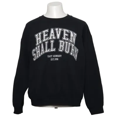 Sweatshirt (Sort) fra Gildan Bomuld, Polyester
