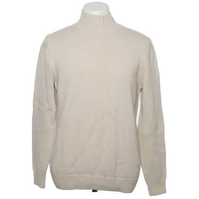 Coltrui (Beige) van Profuomo Merinowol, Modal, Nylon