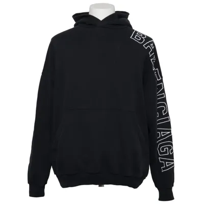 Huvtröja (Svart) från Balenciaga Bomull, Polyester