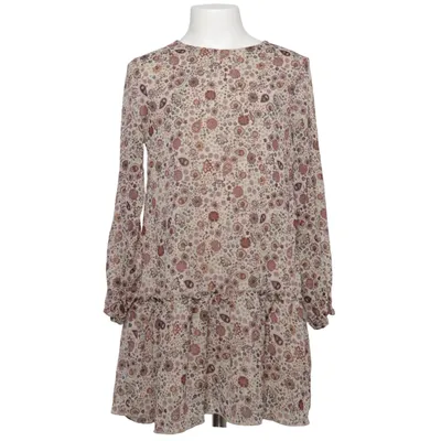 Kleid (Beige, Mehrfarbig) von Gémo Metallfaser, Polyester